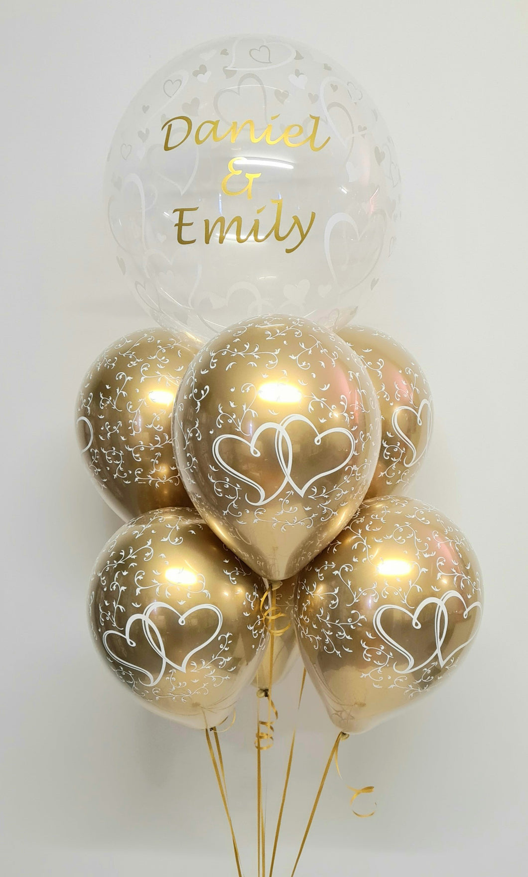 Personalised Chrome Love Bouquet