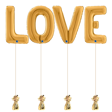 86cm Letters (set of 4)