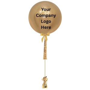 60cm Balloon with Logo and Tassel