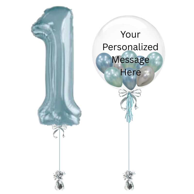 Number & Bubble Combo