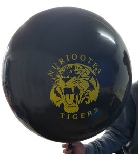 60cm Balloon with Logo and Tassel