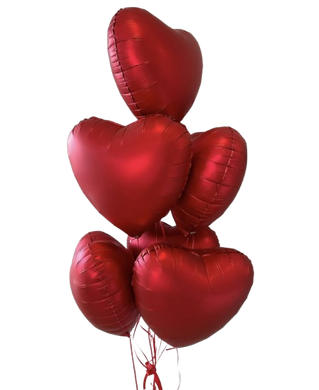 Bunch of 7 Hearts