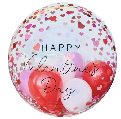 Valentine's Personalized Bubble