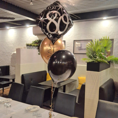 Feature foil table centrepiece