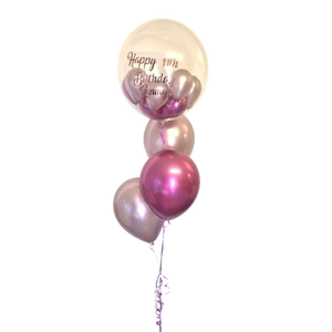 Personalised Bubble with 3 Latex