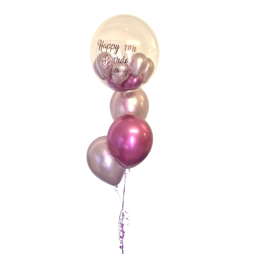 Personalised Bubble with 3 Latex