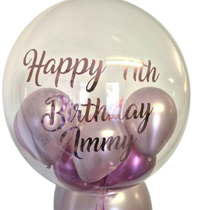 Personalised Bubble with 3 Latex