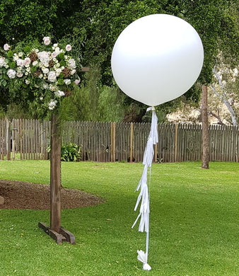 Giant 90cm Balloon with Tassels