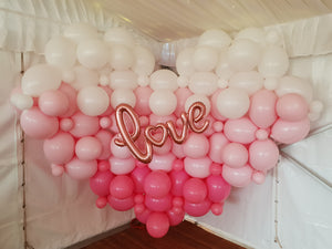 Giant Heart Wall 2m x 2m