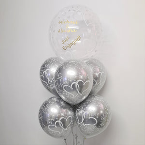 Personalised Chrome Love Bouquet