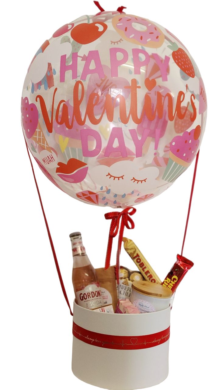 Valentine's Hot Air Balloon Pamper Gift Pack
