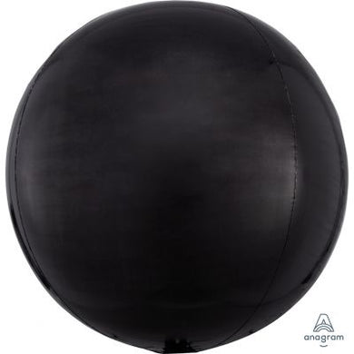 BLACK Orbz Balloon 40cm (16