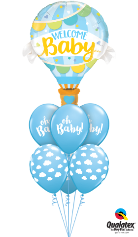 Baby Boy Hot Air Balloons Luxury