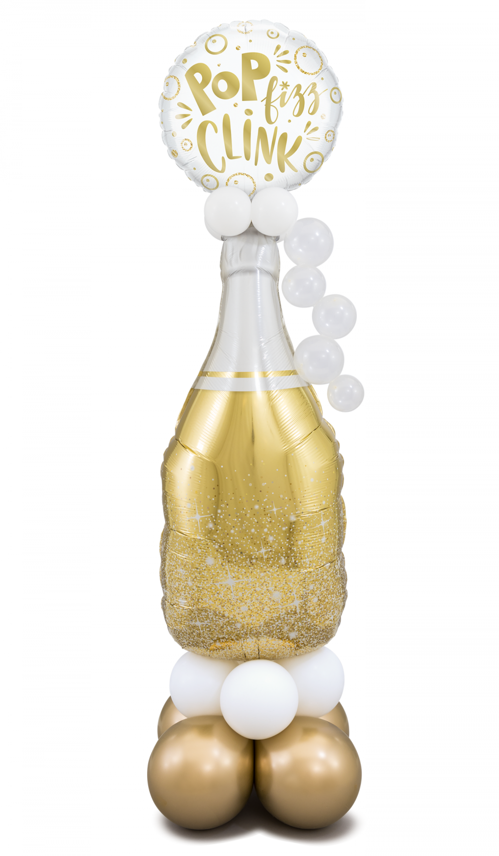 Pop Fizz Clink Champagne Arrangement