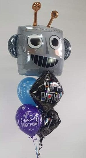 Robot Birthday Bouquet